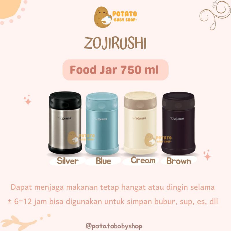 Zojirushi Food Jar 750ml SW-FCE 75