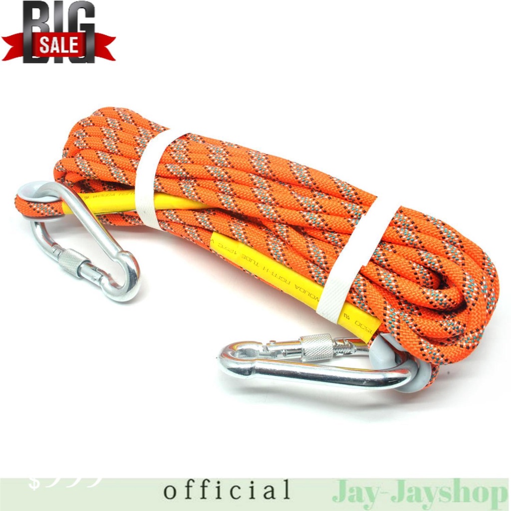 NTR Tali rappelling Safety Climbing Rope 10 Meter - E203950