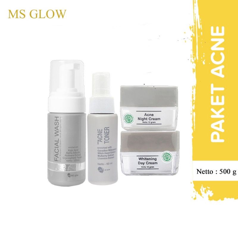 MS Glow Acne Series Untuk Kulit Berjerawat-1