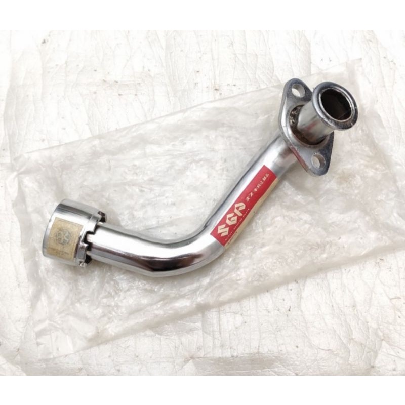 leher knalpot muffler suzuki RC80 RC110 crystal tornado GS original