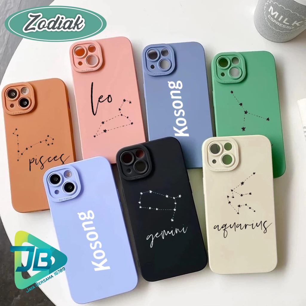 SOFTCASE CASE SILIKON PROCAMERA ZODIAK OPPO VIVO SAMSUNG REALME XIAOMI IPHONE INFINIX ALL TYPE JB2626