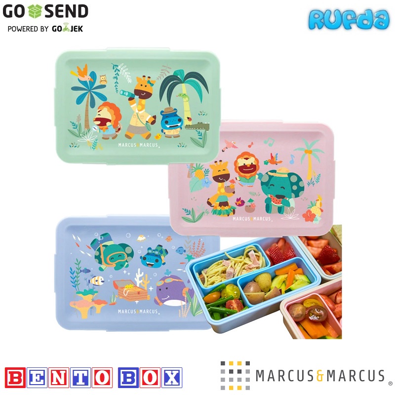 Marcus Marcus Bento Box Kotak Bekal Makan Anak Sekolah Lunchbox