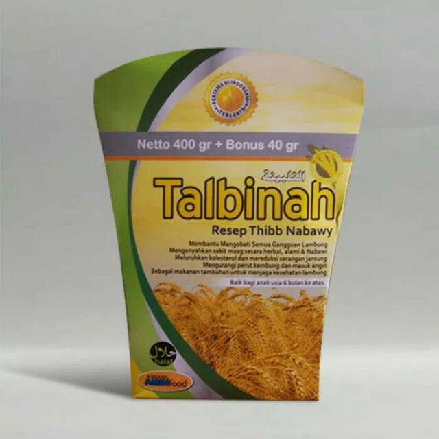 

TALBINAH Resep Thibb Nabawy 400 + 40gr