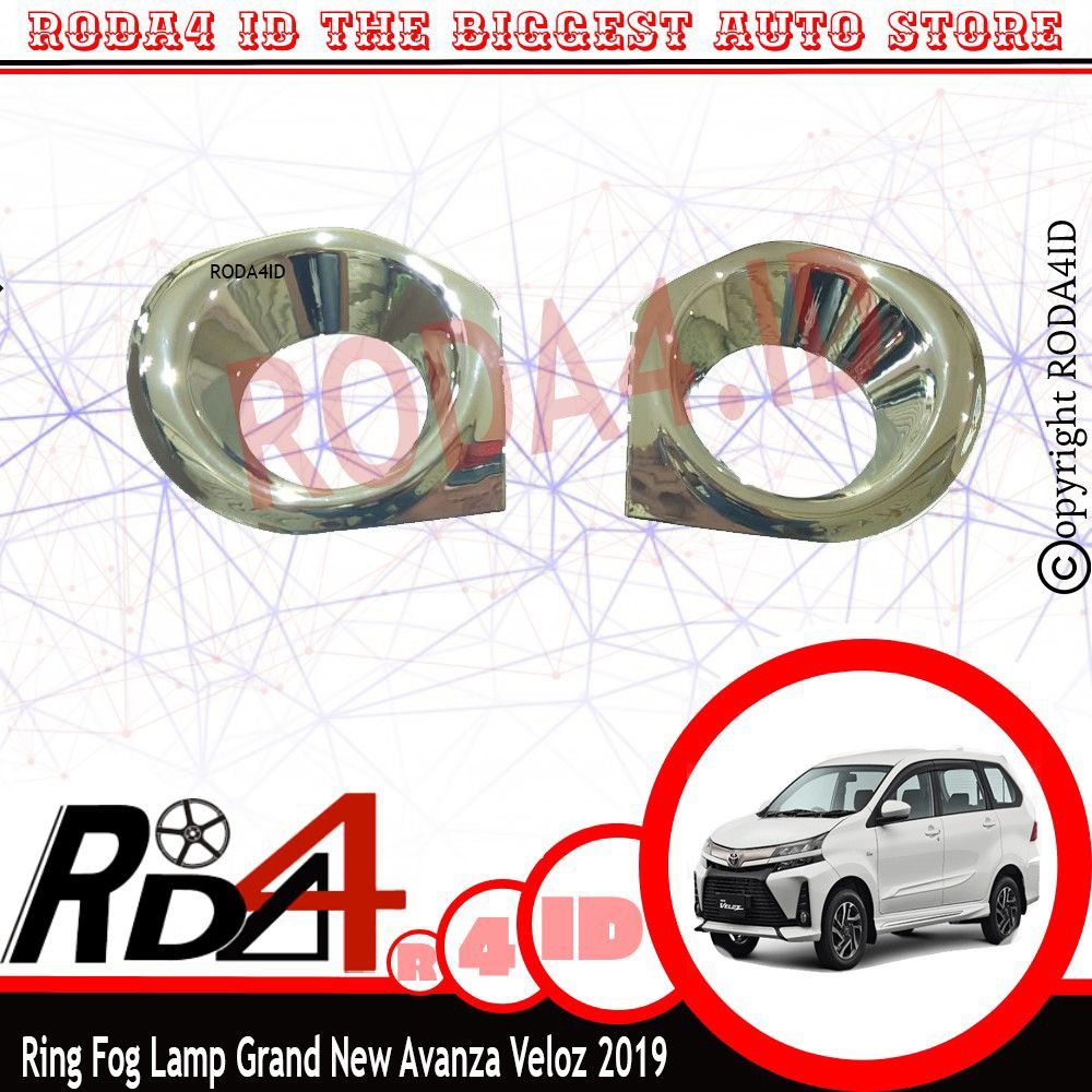 Garnish / Ring Fog Lamp Grand New Avanza Veloz 2019