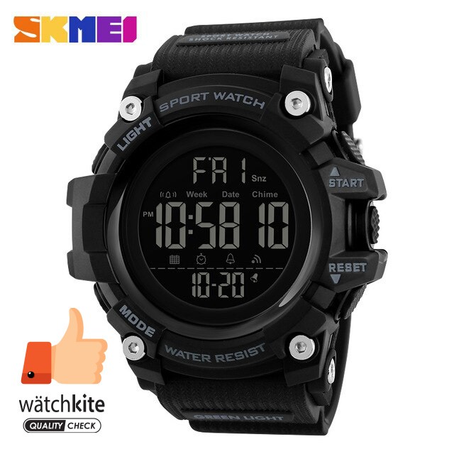 SKMEI 1384 Jam Tangan Pria Digital Tali Rubber Anti Air WATCHKITE WKOS