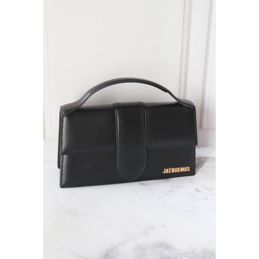 bag Jacquemus tas bambino grande black