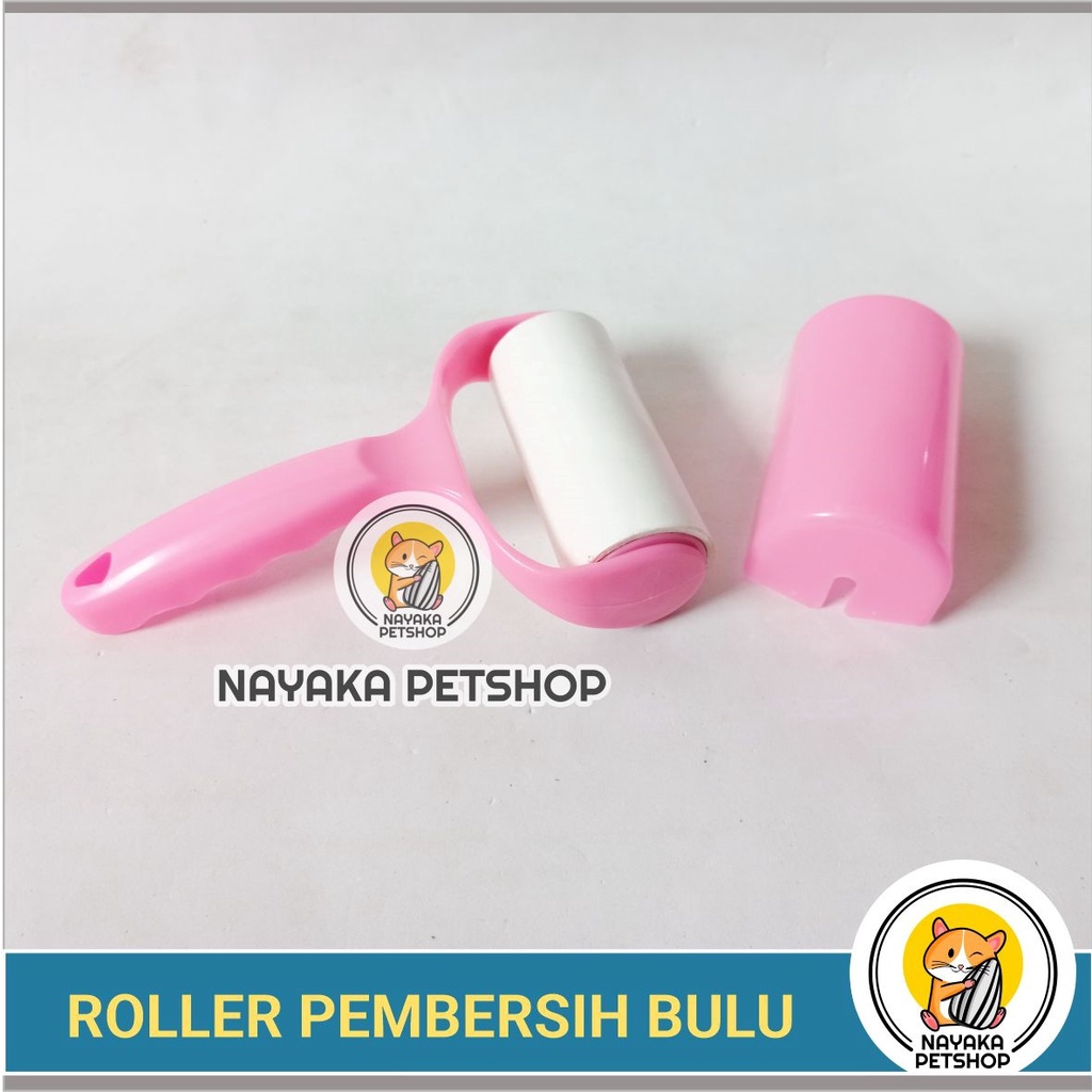 Roller Pengangkat Bulu Kucing Penghilang Rambut Kucing Pembersih Debu Pakaian Lint Roller Stick