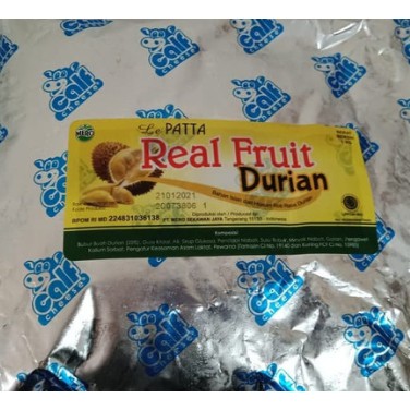 

LePatta Real Fruit Durian 1Kg
