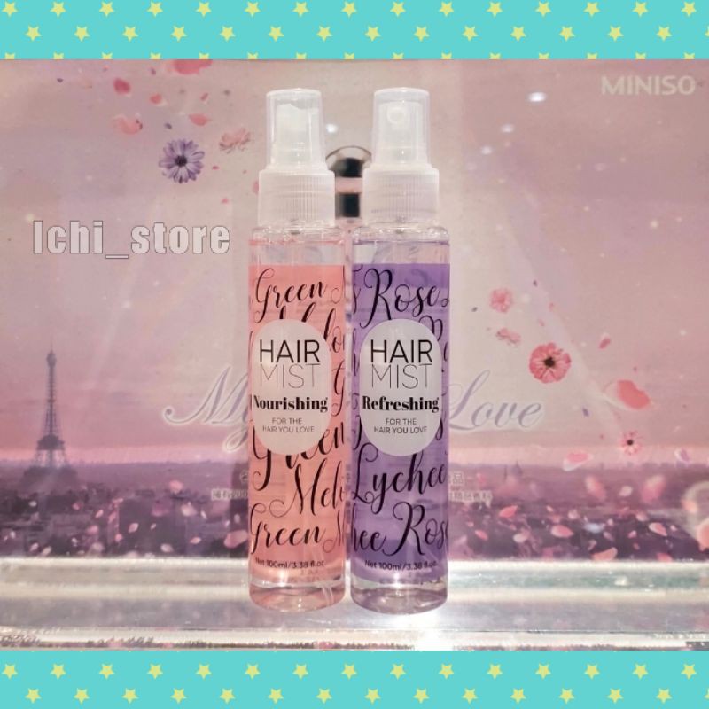 Hair Mist Miniso | Pengharum Rambut Spray Miniso