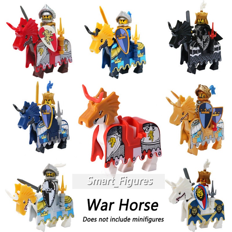 Mainan Action Figure Minifigures Shadow Knight Warhorse Untuk Hadiah