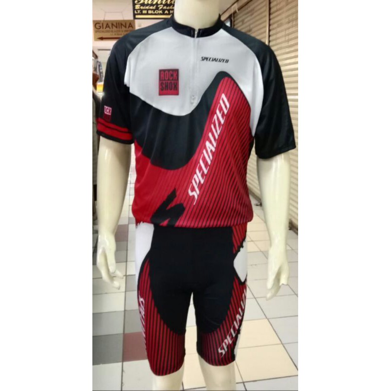 JERSEY SEPEDA TANGAN PENDEK DAN CELANA PENDEK ROAD BIKE BAJU GOWES