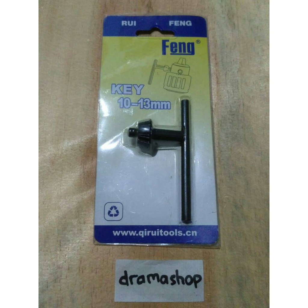 Chuck Key Alat Pembuka Mata Bor 13mm