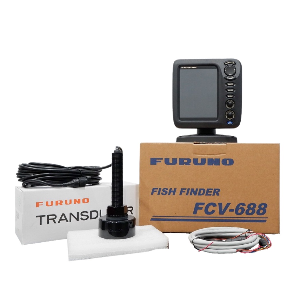 FURUNO FISHFINDER FCV 688 FCV688 FISH FINDER ECHOSOUNDER NEW ORIGINAL GARANSI RESMI