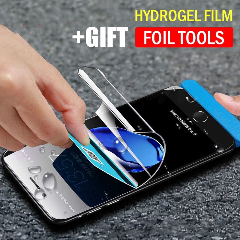 HD Hydrogel Protective Film Ultra-thin feel for iPhone 11 11Pro 11ProMAX XSMAX XR XS X iphone 6 6s 7 8 SE2 2020 Anti-fingerprint scratch proof