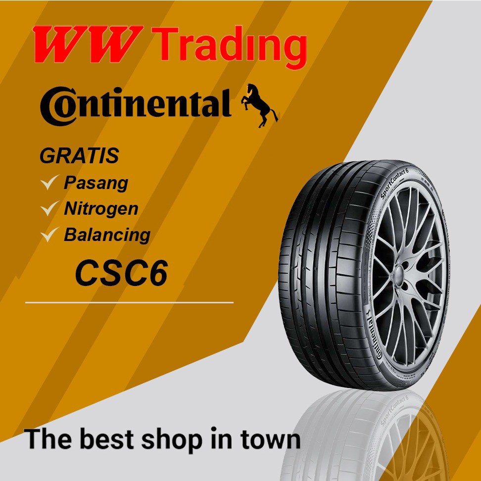 Ban Continental CSC6 90Y 245/30/R20 / 245 30 20