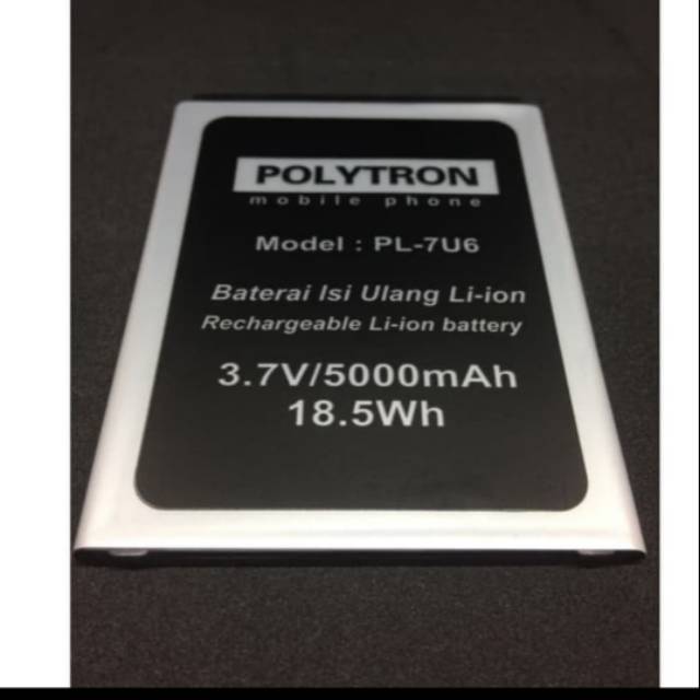 Baterai Battery Batere Original Polytron PL7U6