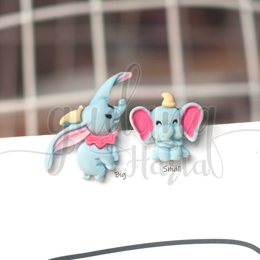 Pin Gajah Biru Elephant Bros Tas Lucu Unik GH 208192