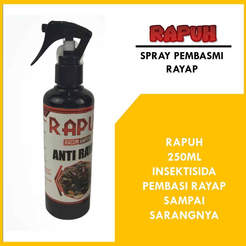 DBI - RAPUH RAYAP AMPUH/ RACUN PEMBASMI RAYAP KAYU/ OBAT ANTI RAYAP SEMPROT/ PEMBASMI RAYAP SAMPAI KE SARANGNYA GRATIS ONGKIR COD