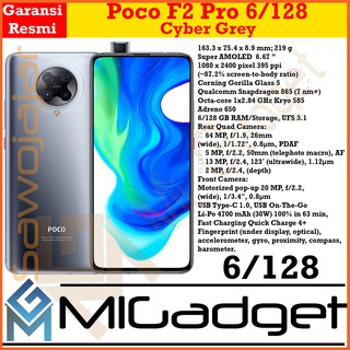 Xiaomi Poco F2 Pro Pocophone F2 Pro 6/128 Garansi Resmi