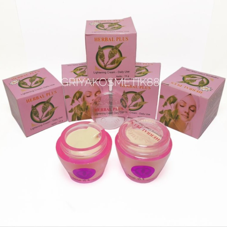 CREAM HERBAL PLUS BPOM Ecer