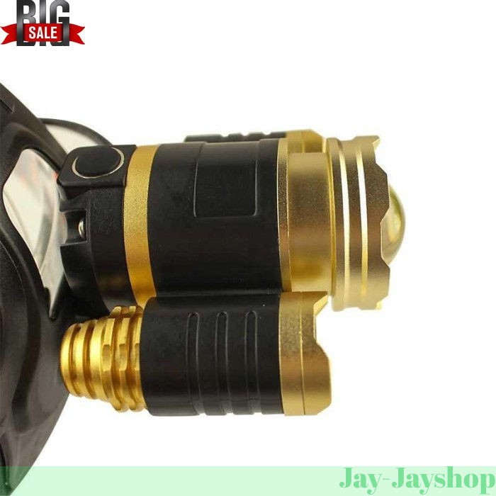 Senter Headlamp Cree XM-L 3T6 10000 Lumens LARIS