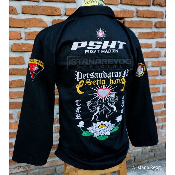 SAKRAL WARGA PSHT BORDIR 007/ SERAGAM SILAT / SAKRAL IPSI / SAKRAL BORDIR / SAKRAL SISWA / PENCAK SILAT