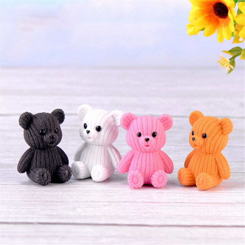 Mary Cute Bear Easter Plastik Kerajinan Novelty Hias Aksesoris Untuk Perlengkapan Kreatif Anak Menghilangkan Boredom Miniatur