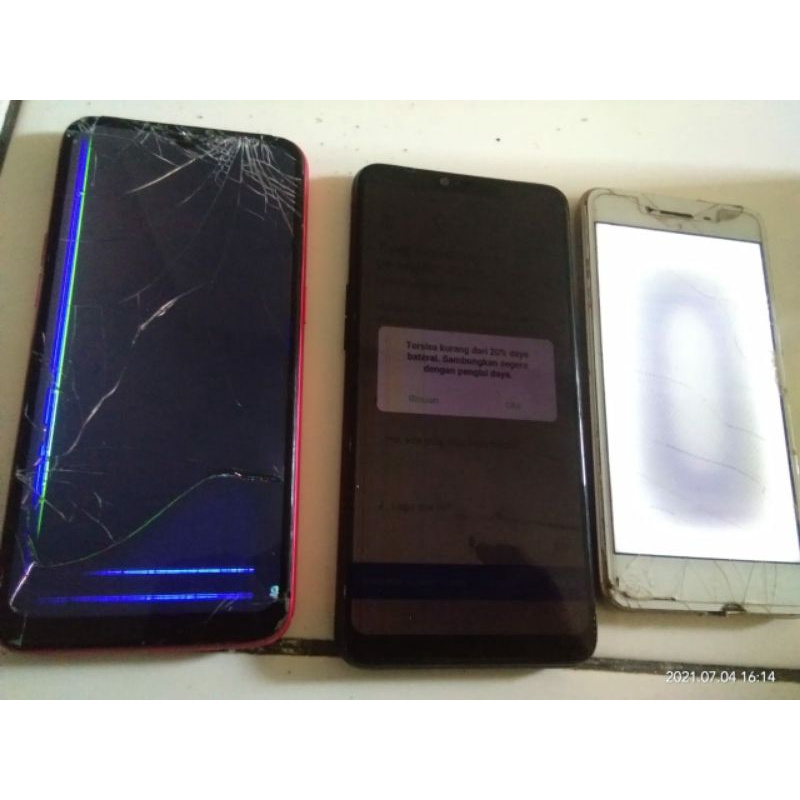 oppo a3s oppo a1k oppo a37 minus lcd