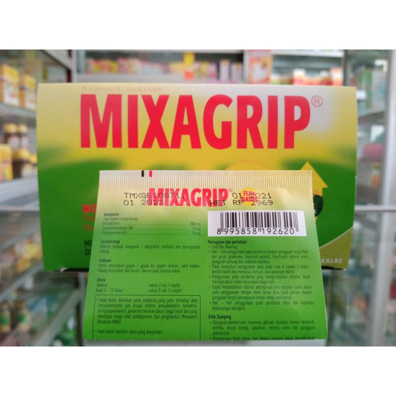 Mixagrip Flu Dan Batuk - ED 07/2024