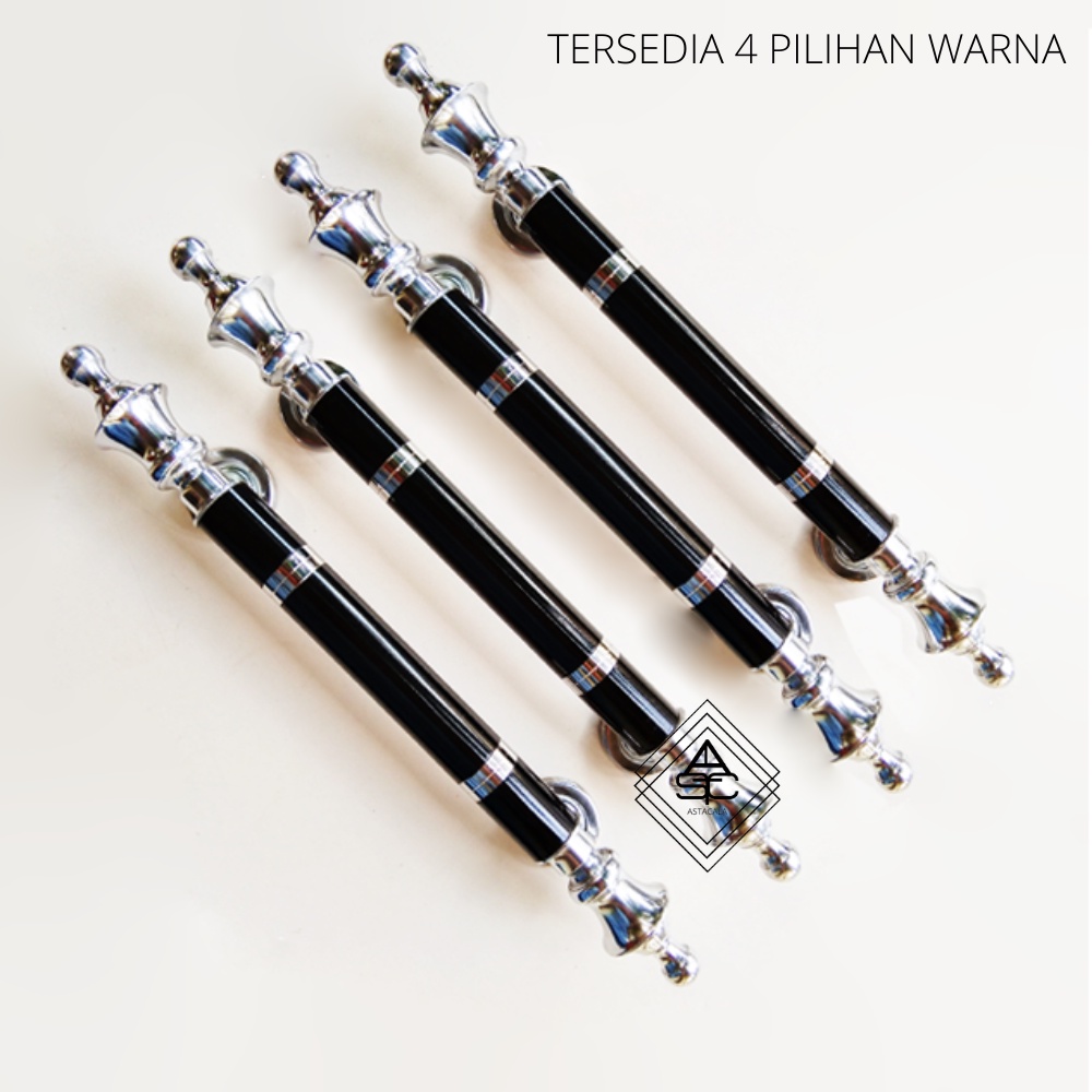 Handle Pintu 4 Kupu Tarung Pegangan Pintu Anti Karat 36 cm Handle Antik