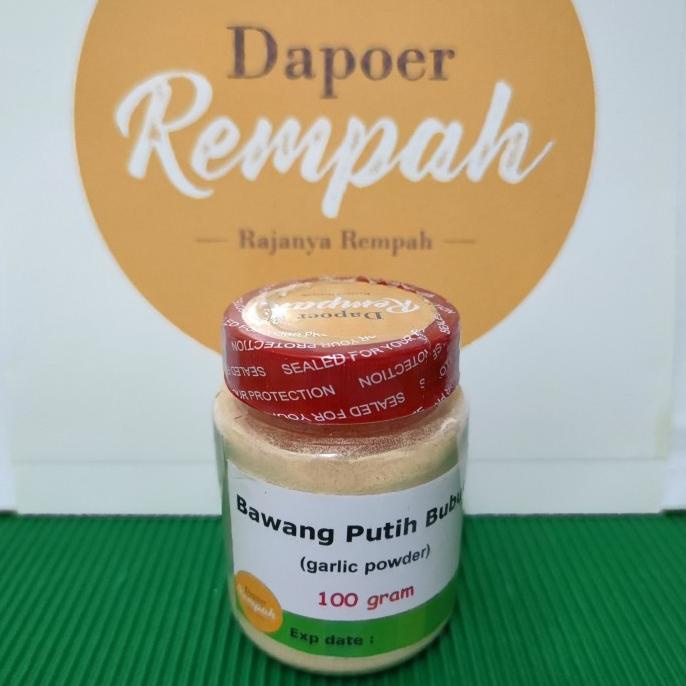 

100 gram Bawang Putih Bubuk Botol / Garlic Powder