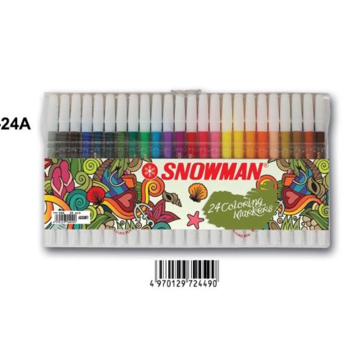 

Murah Spidol Snowman 24 Warna Diskon