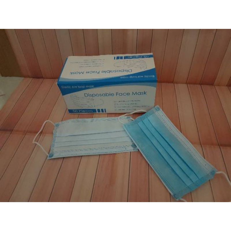 Masker Disposable 1box isi 50 PCS