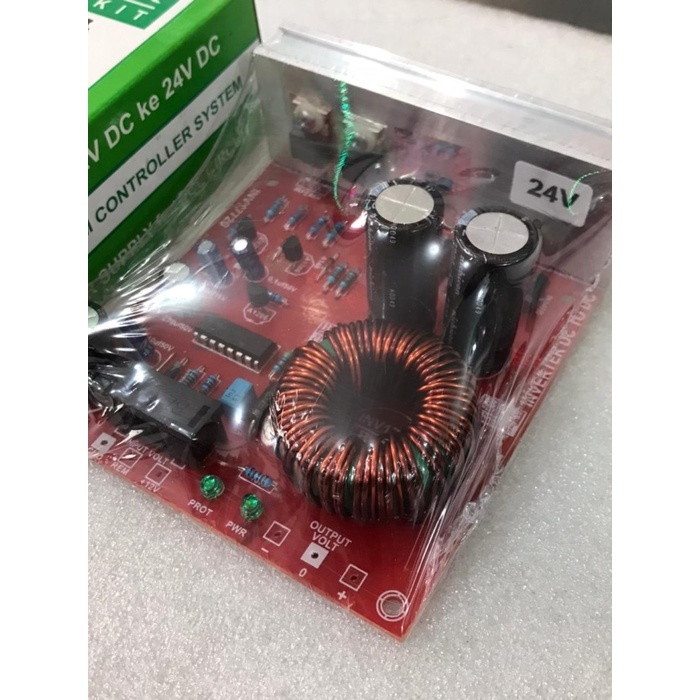 KIT INVERTER 24 VOLT CT INPUT 12 VOLT CONVERTER DC TO CT BELL BGR 12V