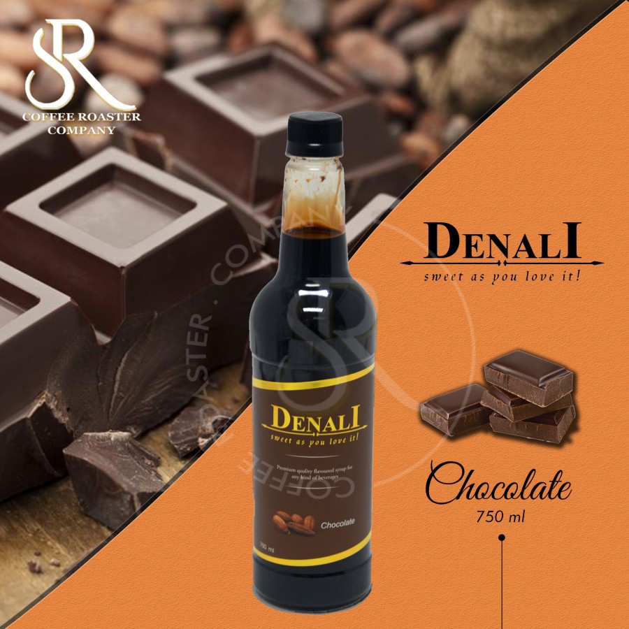 

Denali Syrup Chocolate 750ml (Bukan MONIN - TOFFIN) / Sirup Denali Chocolate / Sirup Denali Cokelat