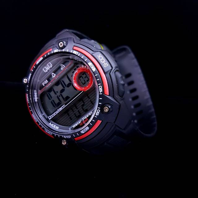 Jam Tangan Pria Q&Q digital Original
