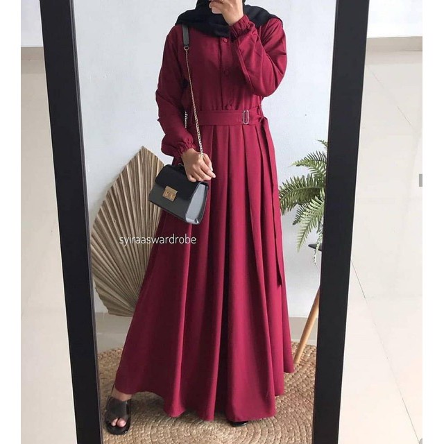 GAMIS MONNA MAXY FREE BELT // NIDIA MAXY DRESS