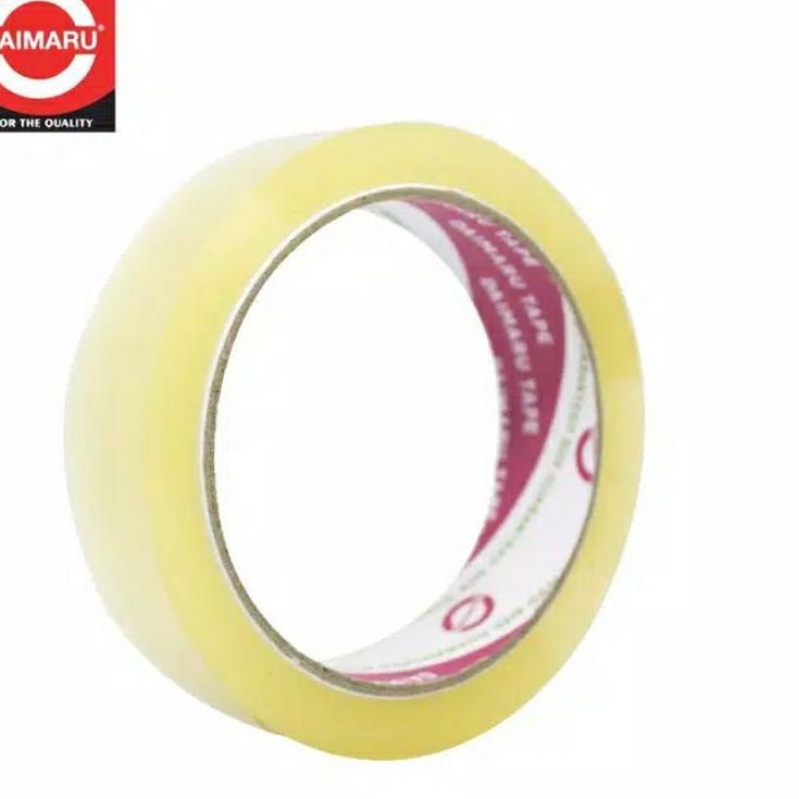 

Update Spesial FUMARU 24mm x 70m 1 inch 1"inch isolasi bening sedang 1Pack / 6Pcs