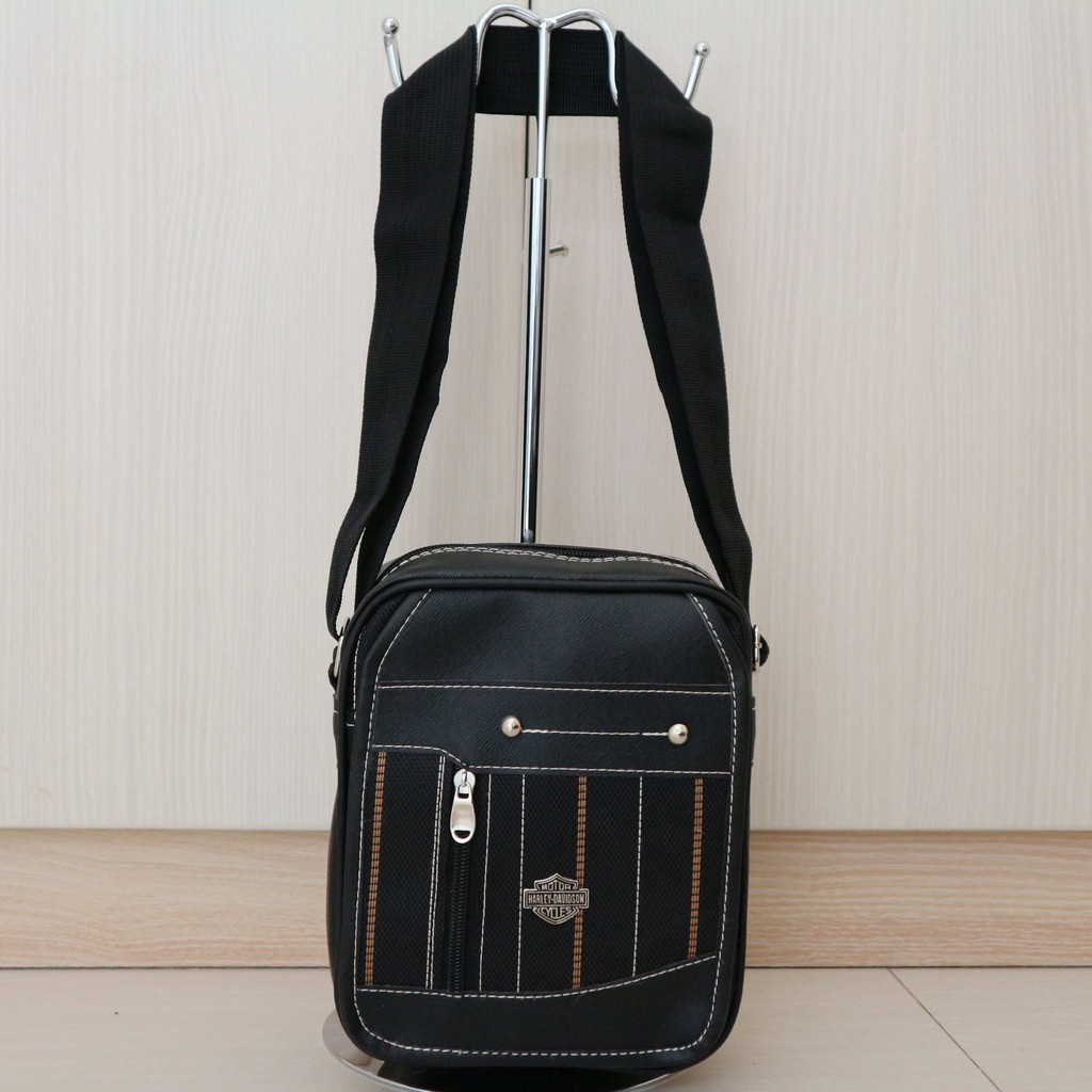 Tas Selempang Slempang Slingbag Shoulder Bag Kecil Multifungsi Murah Bagus Awet Kulit Premium Elegan