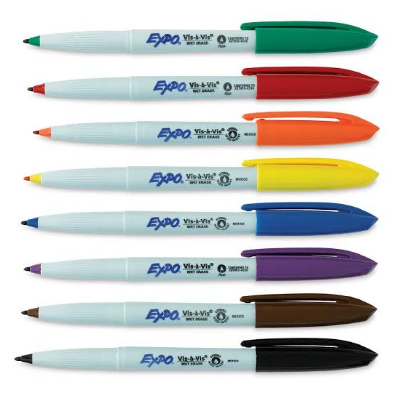 

Sharpie group - Expo Series Fine Point marker (Spidol) made in USA