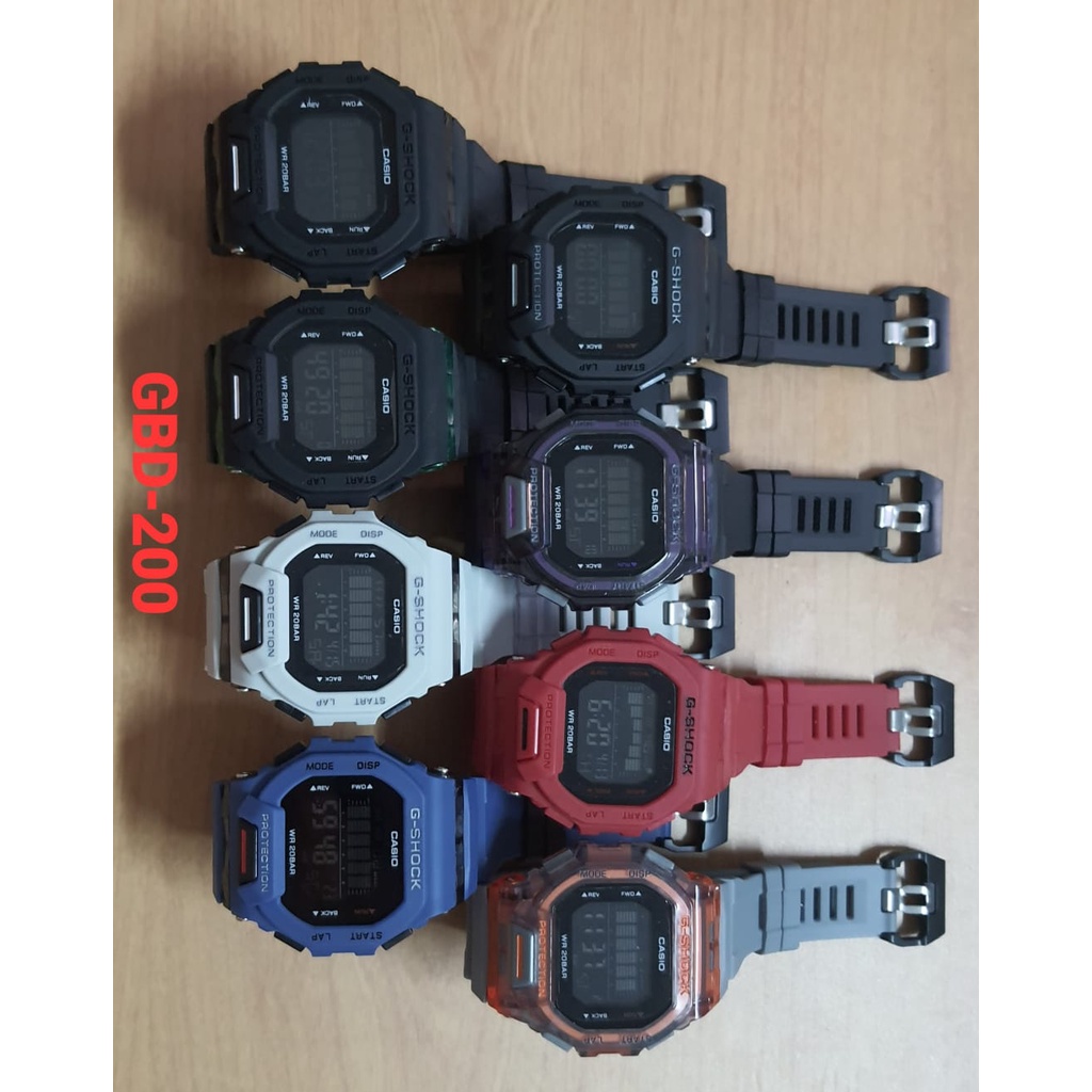 GSHOCK GBD 200 SERIES !!!! JAM TANGAN DIGITAL JAM TANGAN SPORT ANTI AIR JAM TANGAN WANITA JAM TANGAN PRIA