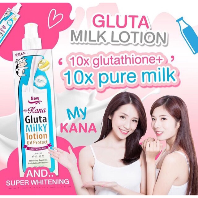 MYKANA GLUTA MILKY LOTION
