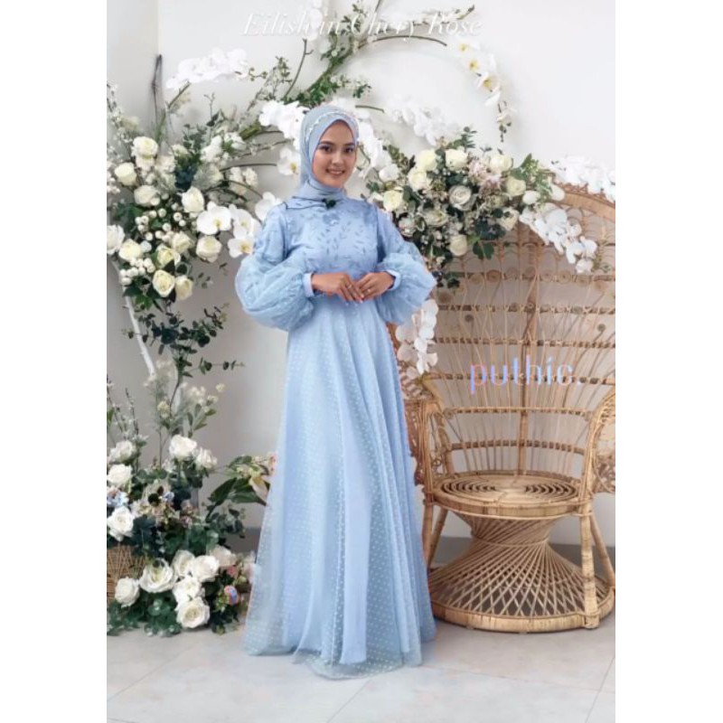 GAMIS BROKAT RAYA SERIES GAMIS BROKAT KONDANGAN GAMIS BROKAT RAMADAN