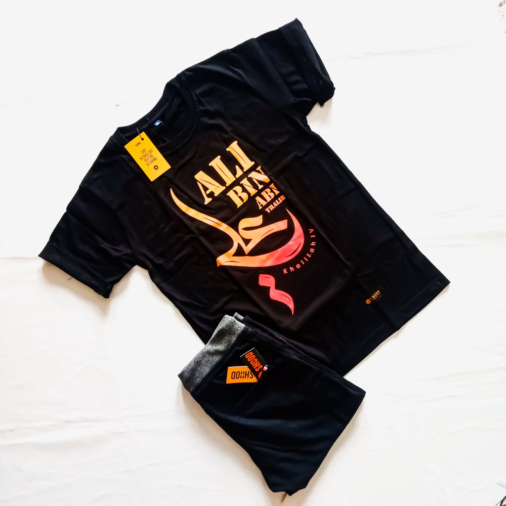 SHOOD Ali Bin Abi Thalib - Kaos Dakwah Sahabat
