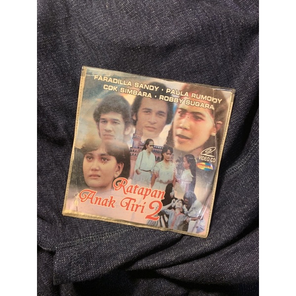 VCD ORIGINAL RATAPAN ANAK TIRI 2 DUA FILM INDONESIA FARADILLA SANDY ARIFIN C NOOR COK SIMBARA