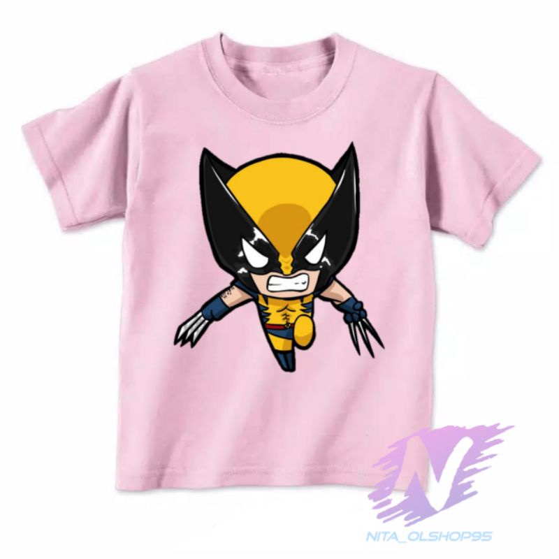 kaos anak superhero Capcom xmen