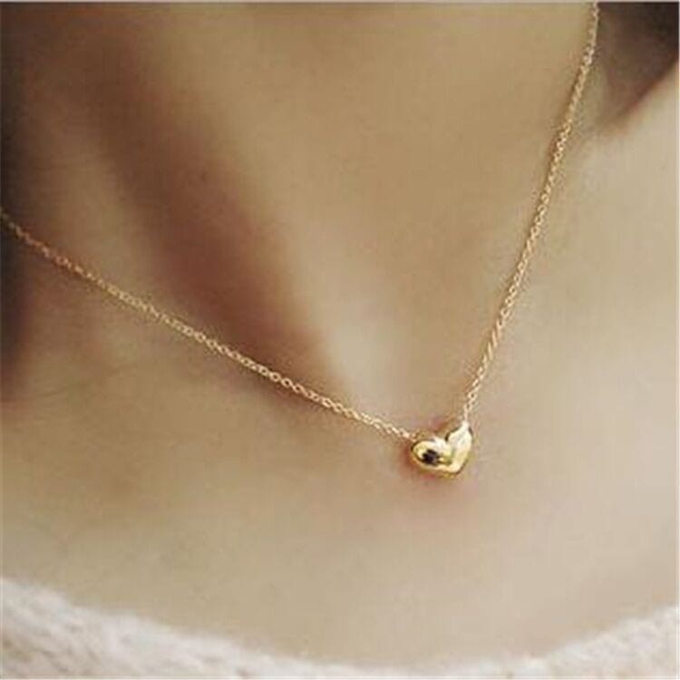 Kalung Wanita Liontin Gold Love Kecil Hargakawan