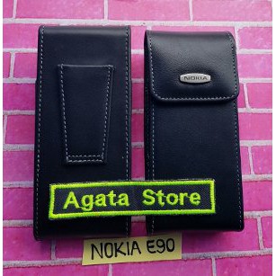 Sarung Nokia E90 Pinggang Bahan Kulit   Dompet Pinggang Nokia E 90 Comunicator   Case Nokia E90