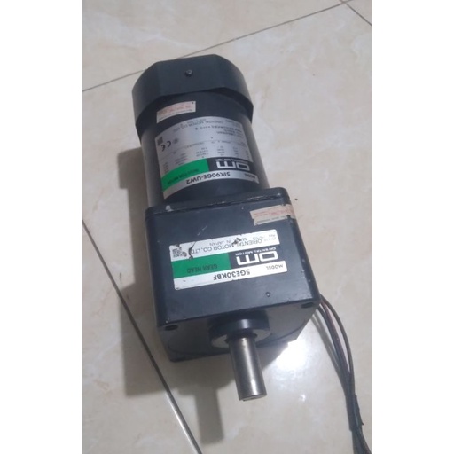 AC MOTOR GEARBOX 380V 90W 1300RPM RATIO 1:30