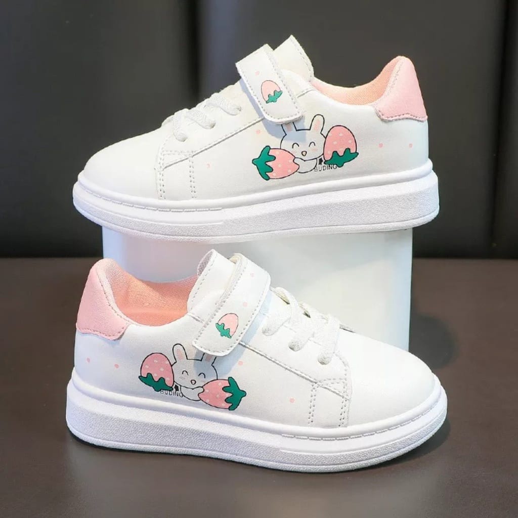 SEPATU SNEAKERS ANAK CEWE COWO KELINCI STARWBERRY